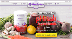 Desktop Screenshot of phreshproducts.com